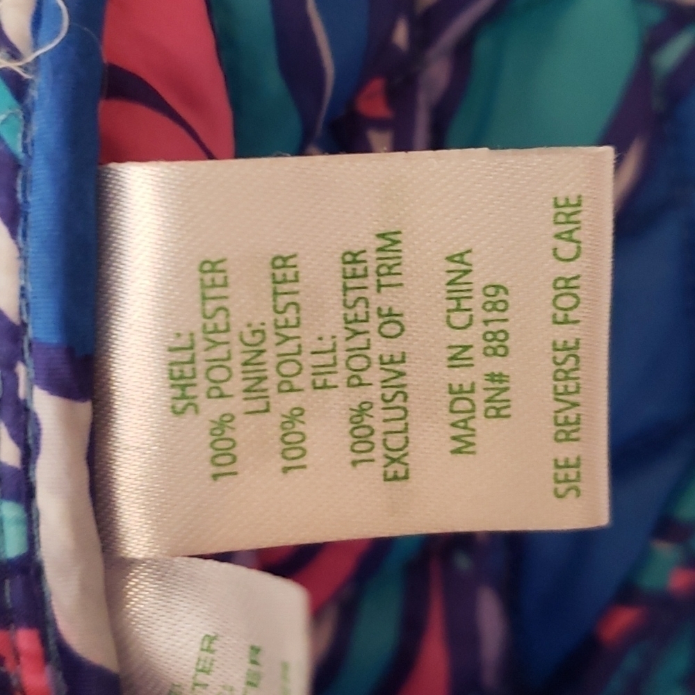 Lilly Pulitzer Bay Blue Lucy Quilted Vest - Picture 8 of 8